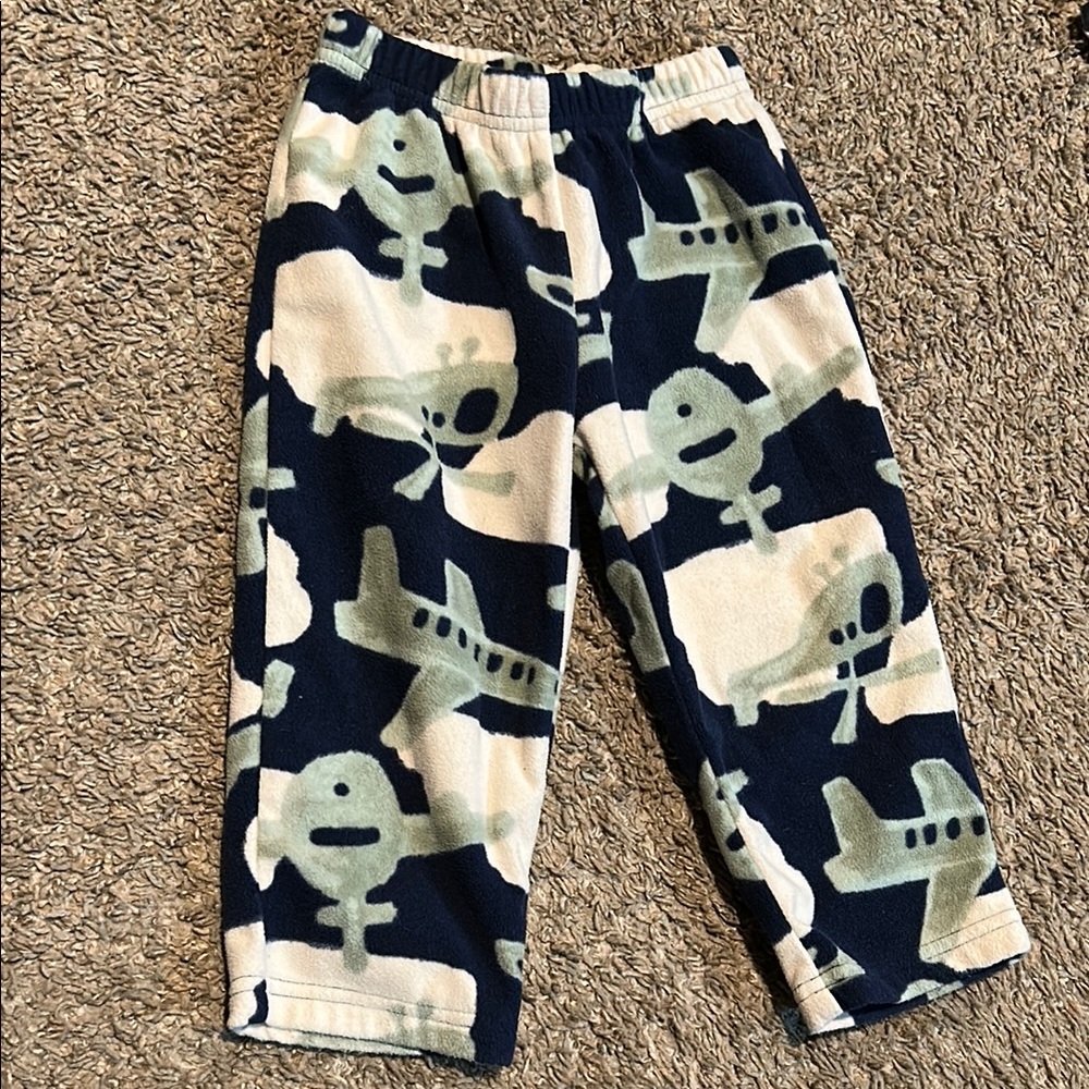 Carter's Blue and Cream Pajama Bottoms Soft Sleepwear